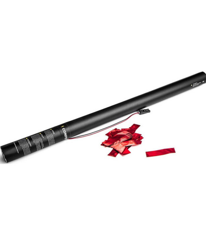 TCM FX - Elektromos Konfetti Ágyú 80cm - Red Metallic